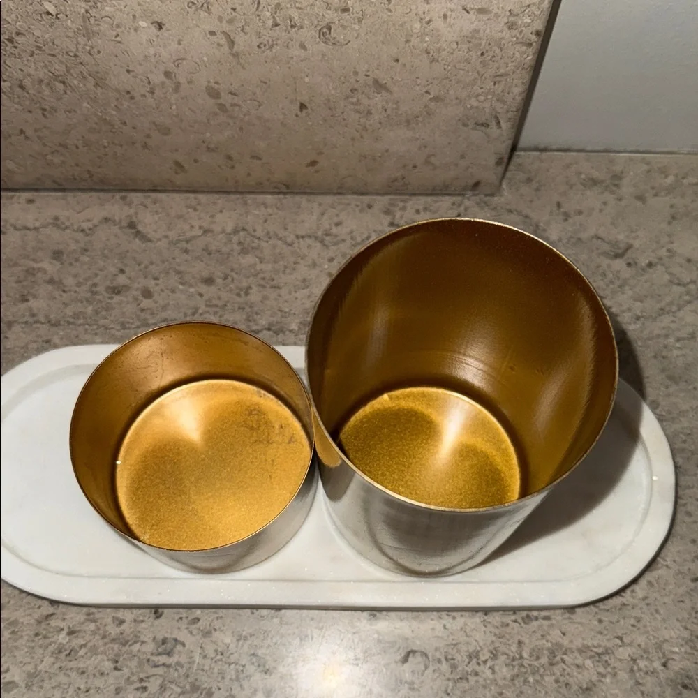 Threshold Gold Desk Organizer Set